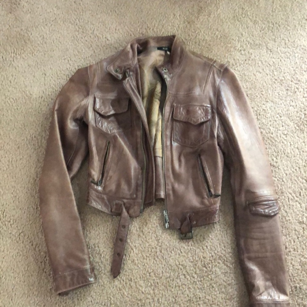 Leather jacket